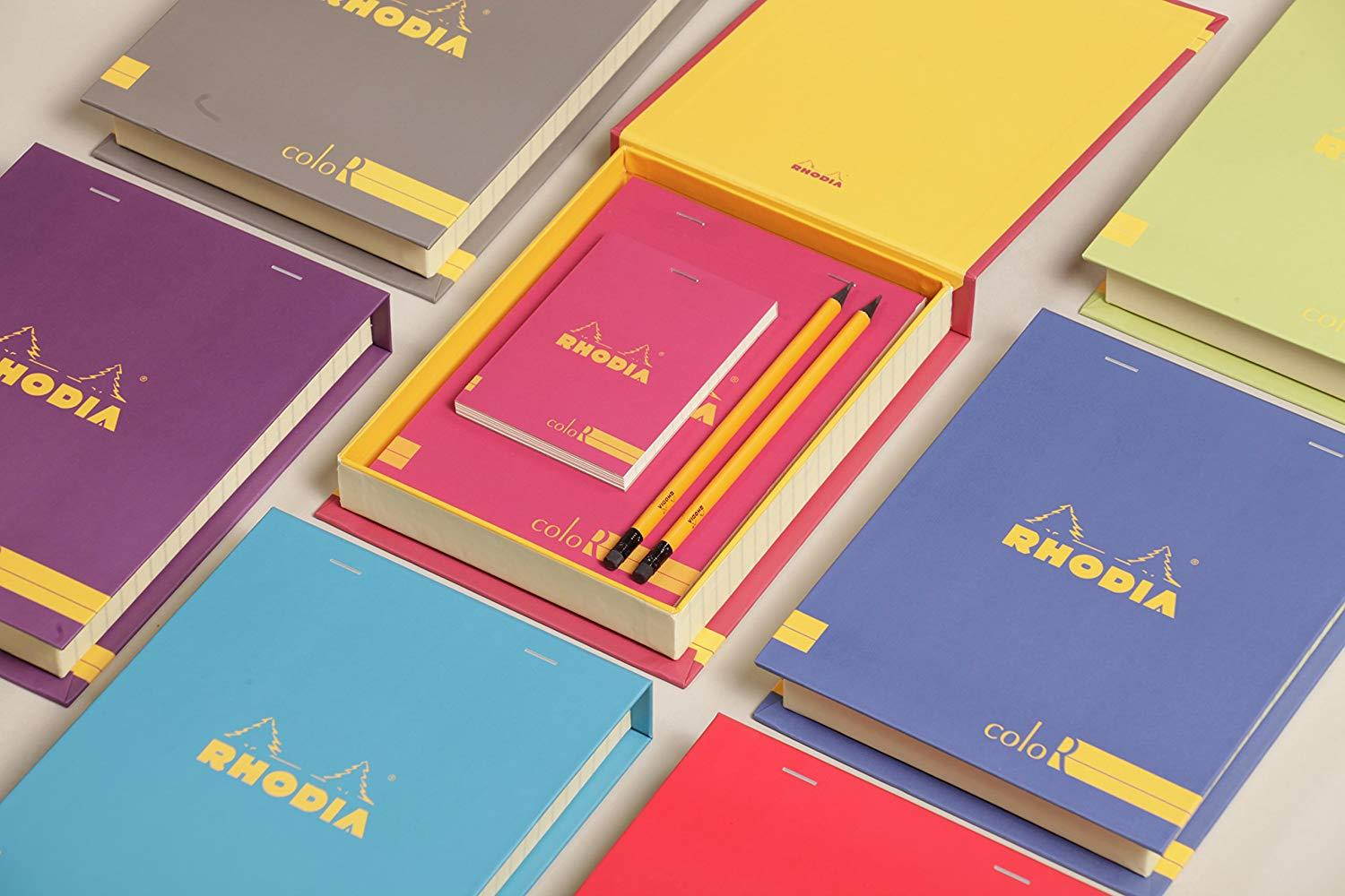 Rhodia ColorR Pad Lined 8.25X11.75 Poppy