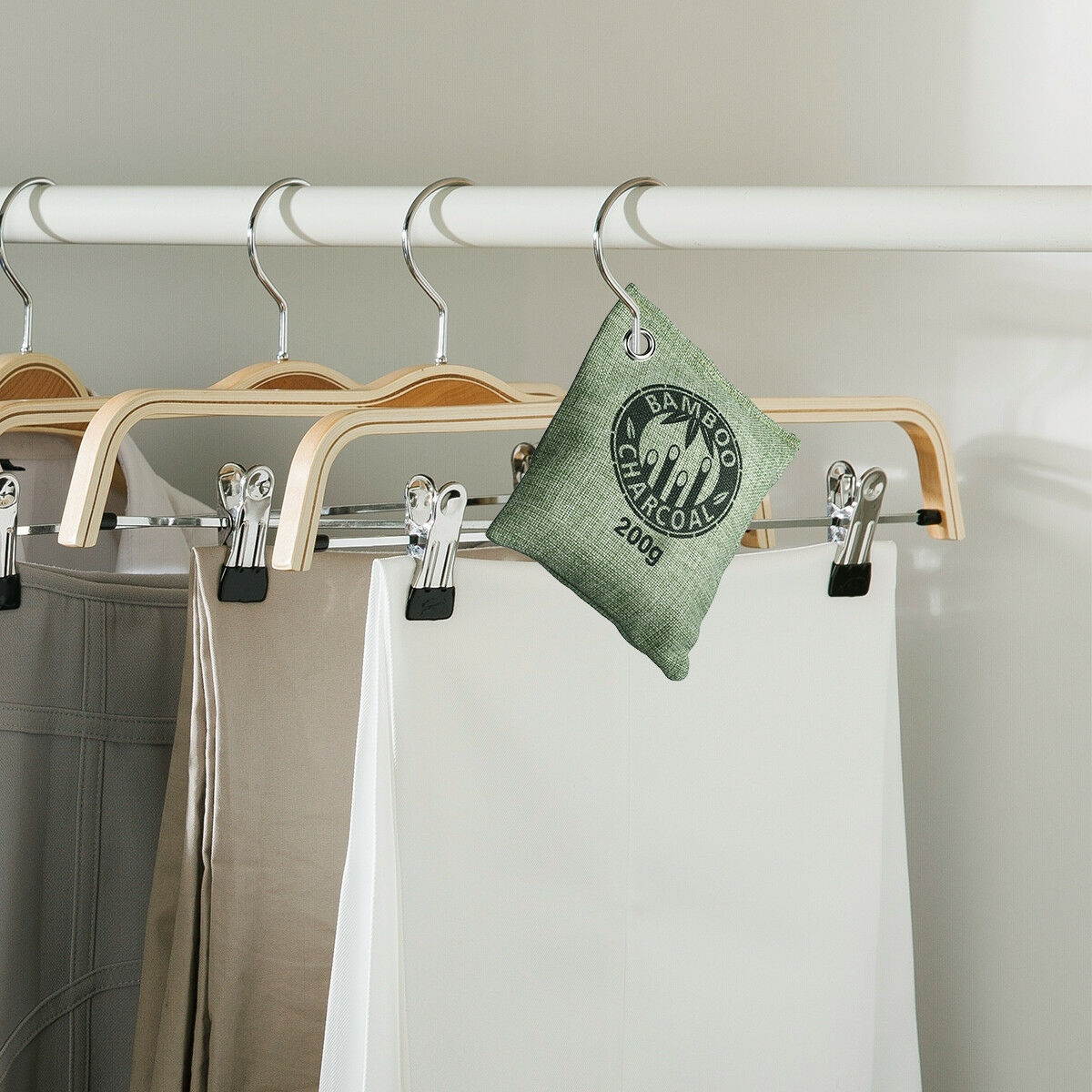 8pcs Car Bamboo Charcoal Fresh Air Purifier Bag Home Purifying Odor Mold Nature