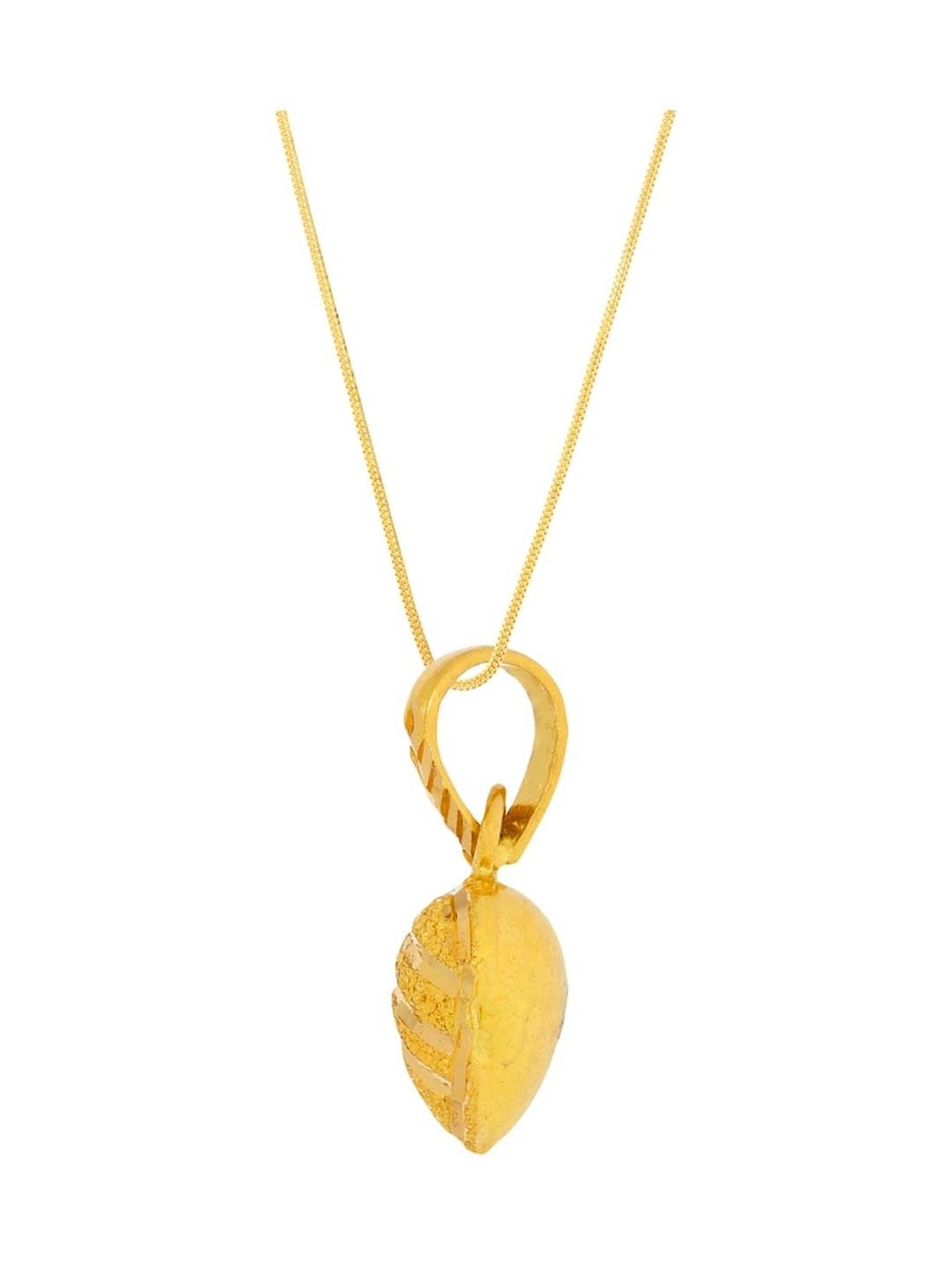 Waman Hari Pethe Jewellers 22k Gold Pendant for Women