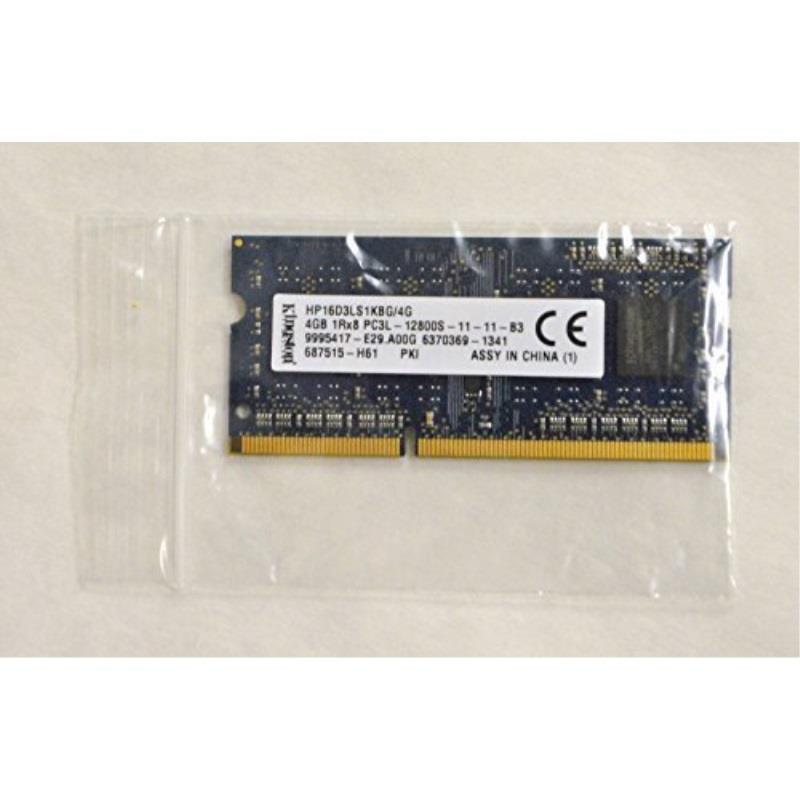 Kingston 4GB 1RX8 PC3L-12800S-11-11-B3 HP16D3LS1KBG/4G DDR3 Laptop Memory