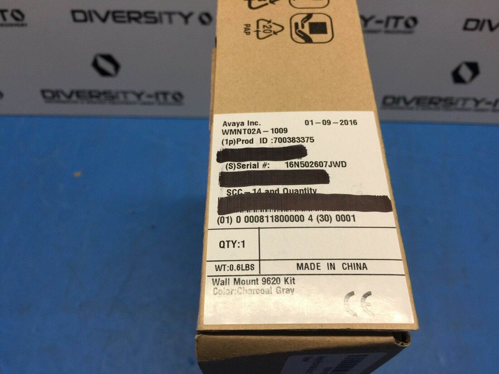 Avaya WMNT02A-1009 Phone Wall Mount