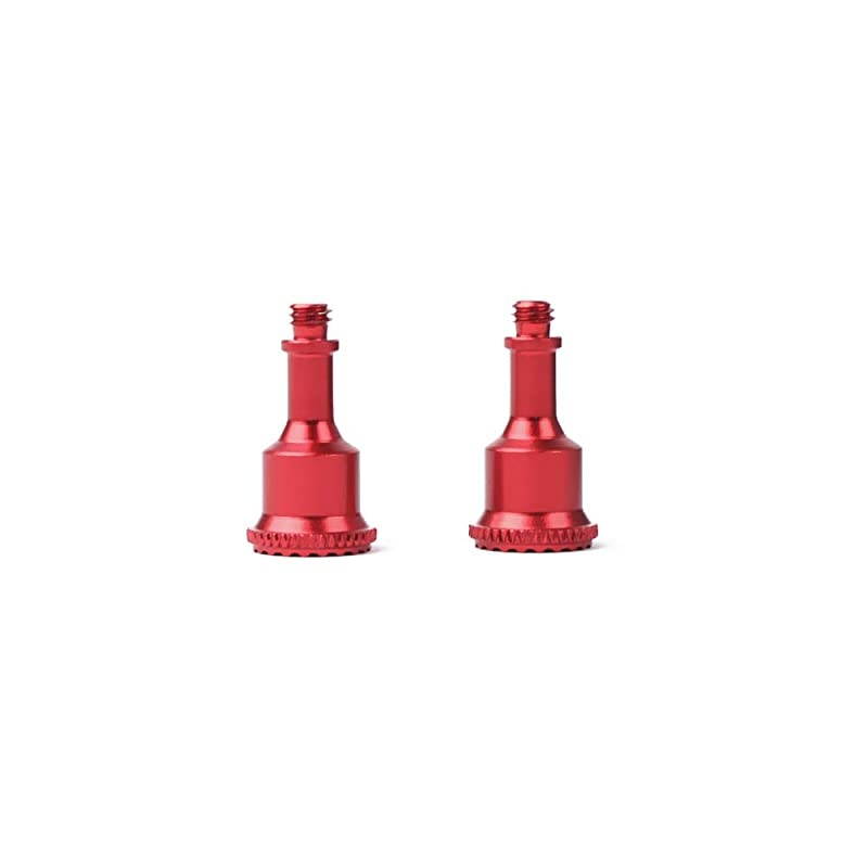 Mavic Air 2 Mini 2 Thumb Rocker CNC Aluminum Alloy Joystick for DJI Mavic Air 2 Mini 2 Remote Controller Red