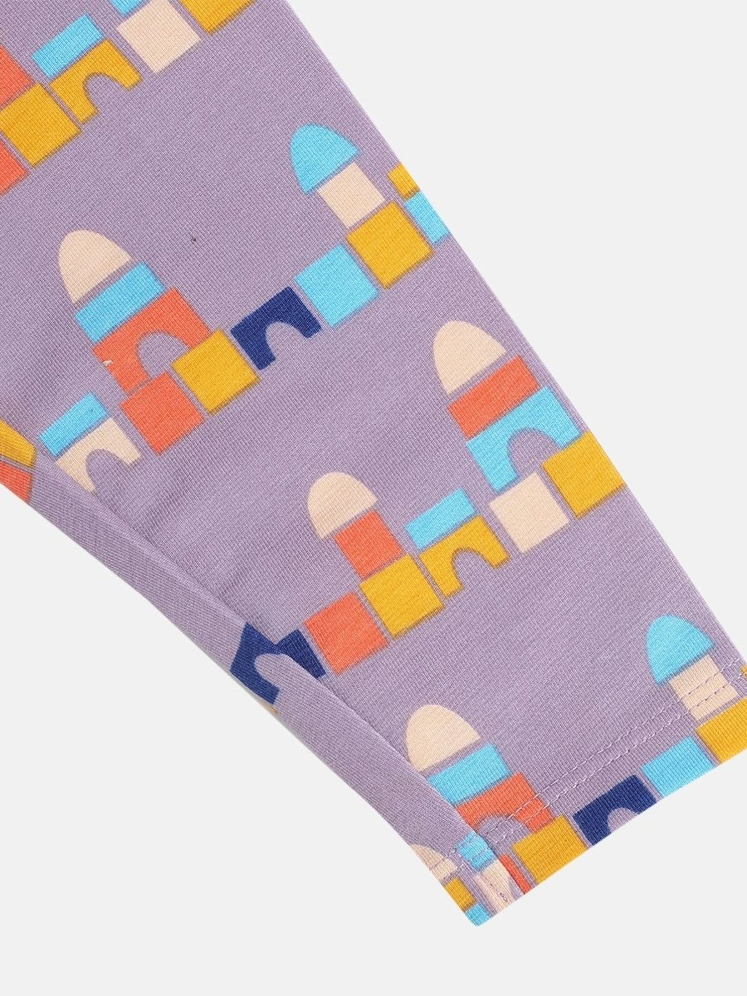 MINIKLUB Girls Multicolor Cotton Printed Full Sleeves Legging