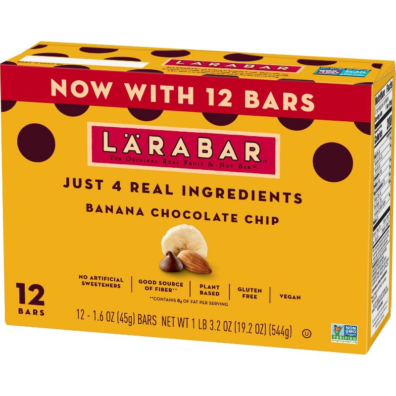 Larabar Banana Chocolate Chip - 12ct