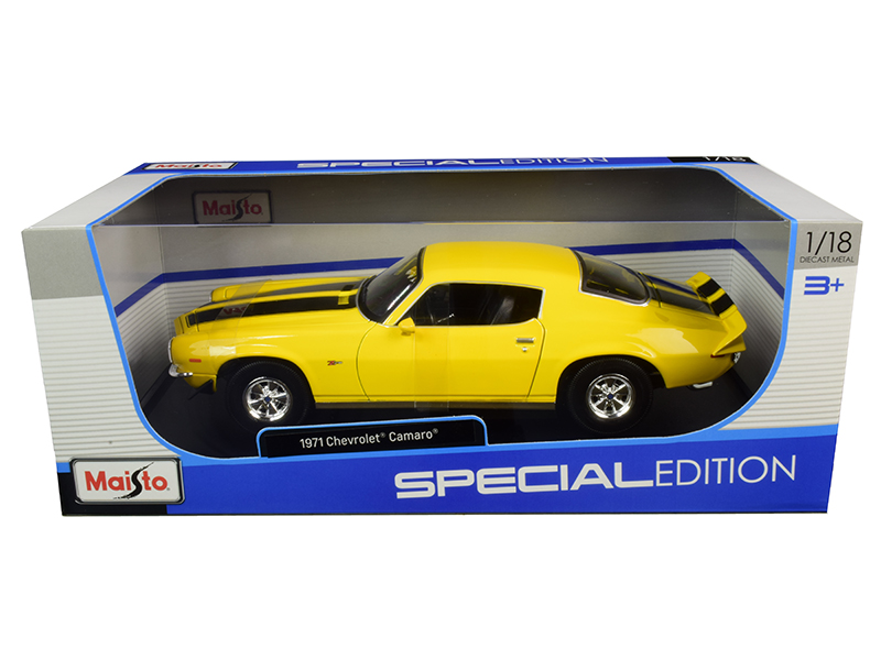 1969 Chevrolet Camaro Z/28 Carolina Blue with White Stripes Limited Edition to 420 pieces Worldwide 1/18 Diecast Model Car by ACME