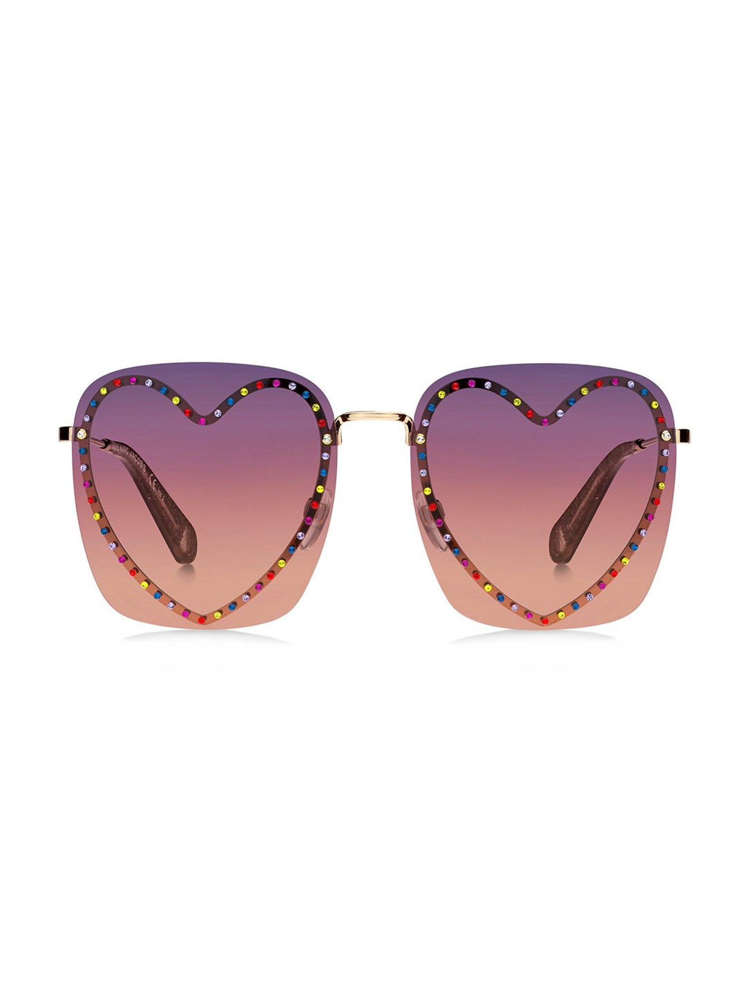 Marc Jacobs Grey Square Sunglasses for Women