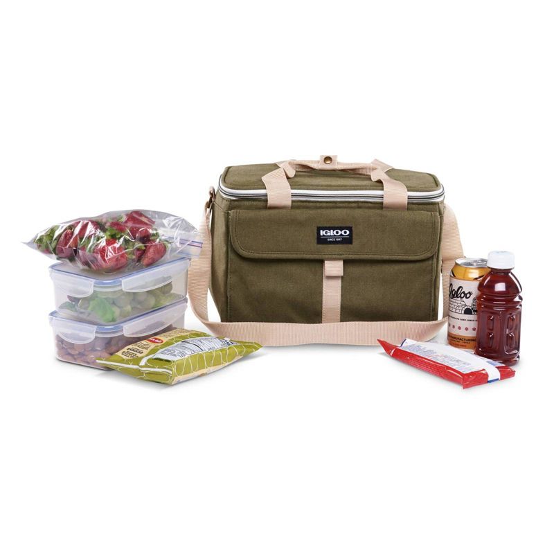 Igloo Nostalgia Lunch Sack - Olive