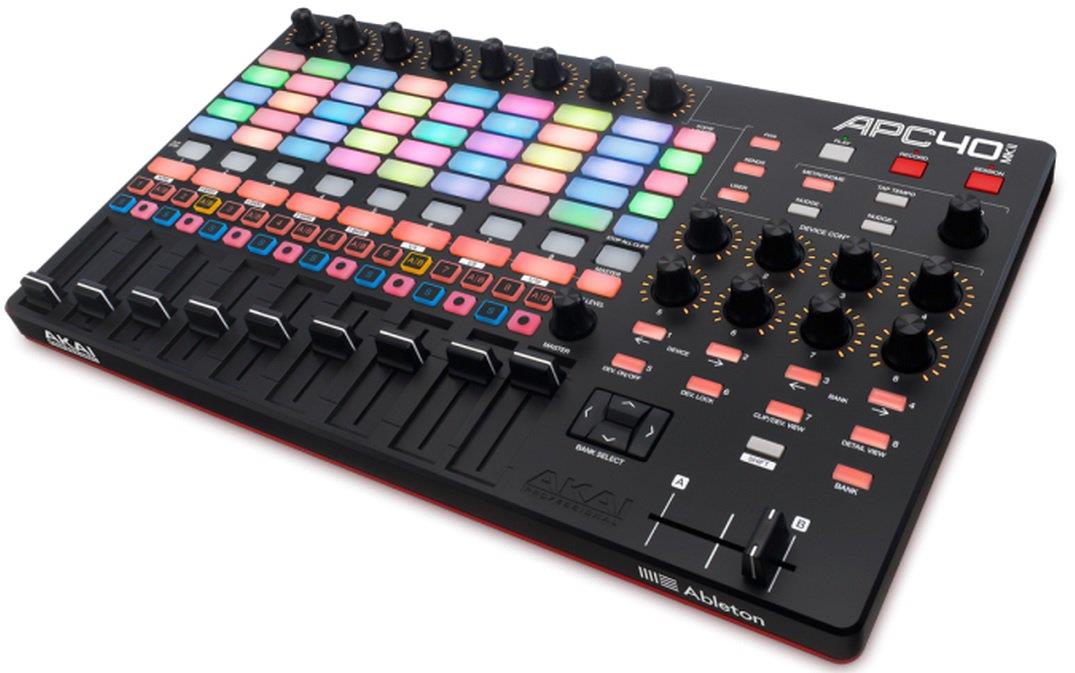 AKAI APC40 mkII
Ableton Live Performance Controller
