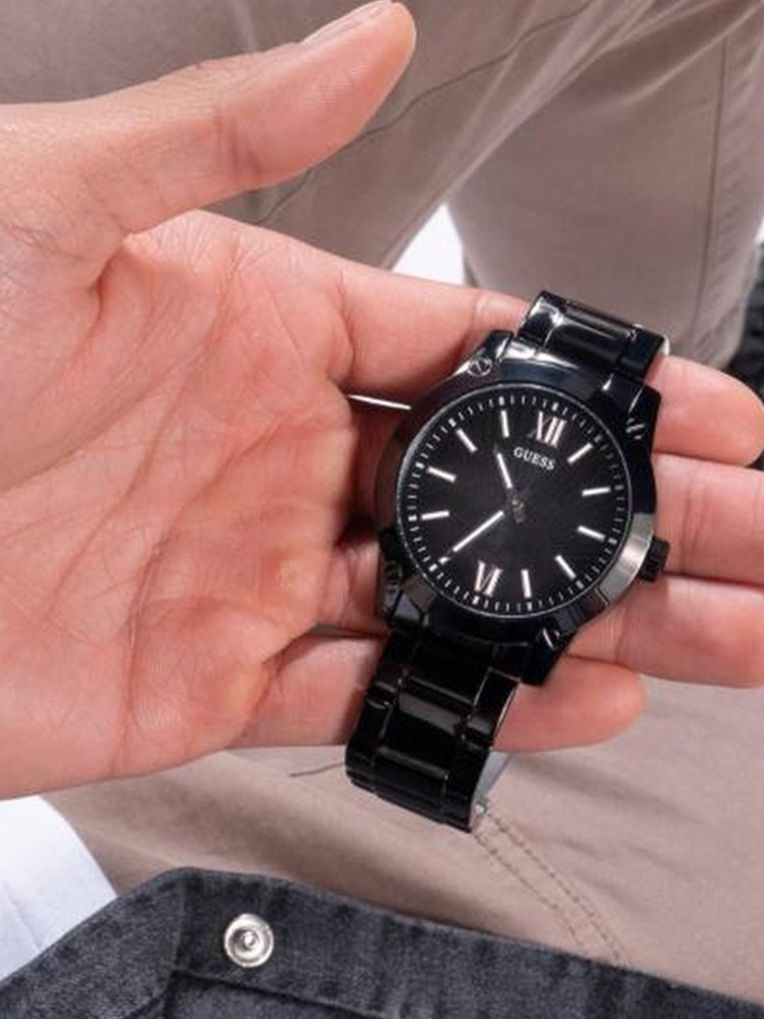 Guess GW0574G3 Crescent Analog Watch for Men