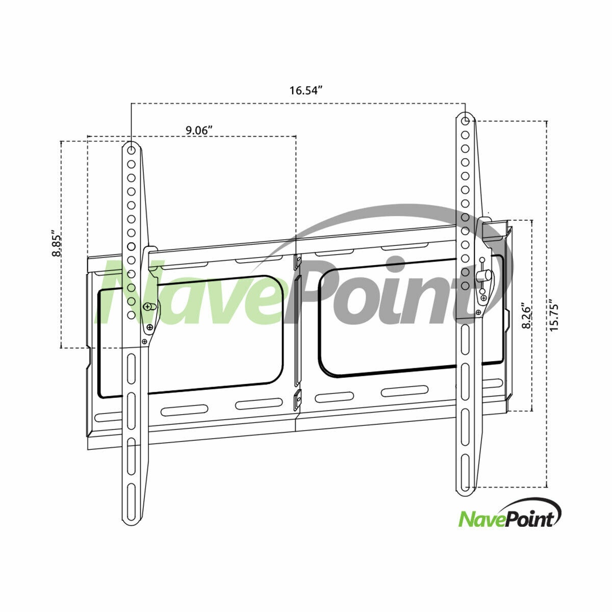 Slim Low Profile TV Mount Bracket LED LCD Tilt 20 21 23 27 28 30 32 34 36 40 42