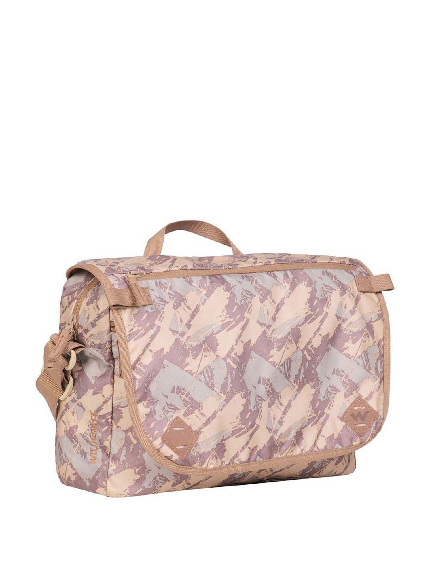 Priority Black Synthetic Large Messenger Bag