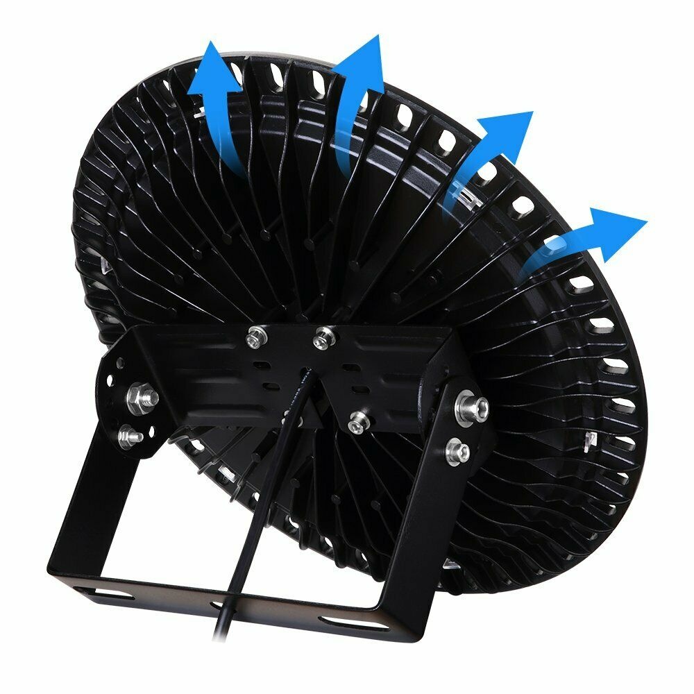 USA LED High Bay Light 200W Watt Warehouse Led Shop Lighting Fixture UFO 16000LM