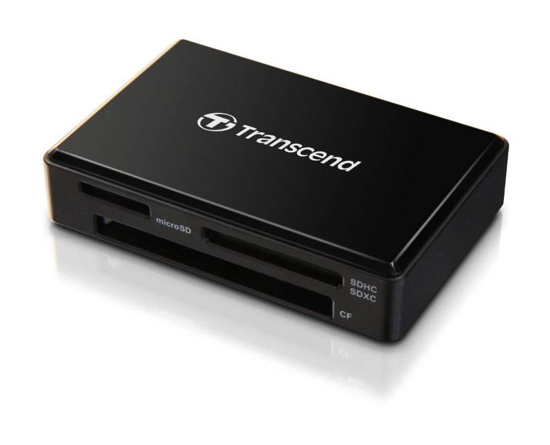 Transcend RDF8 USB3.1 Gen 1 All-In-One Multi Card Reader Black