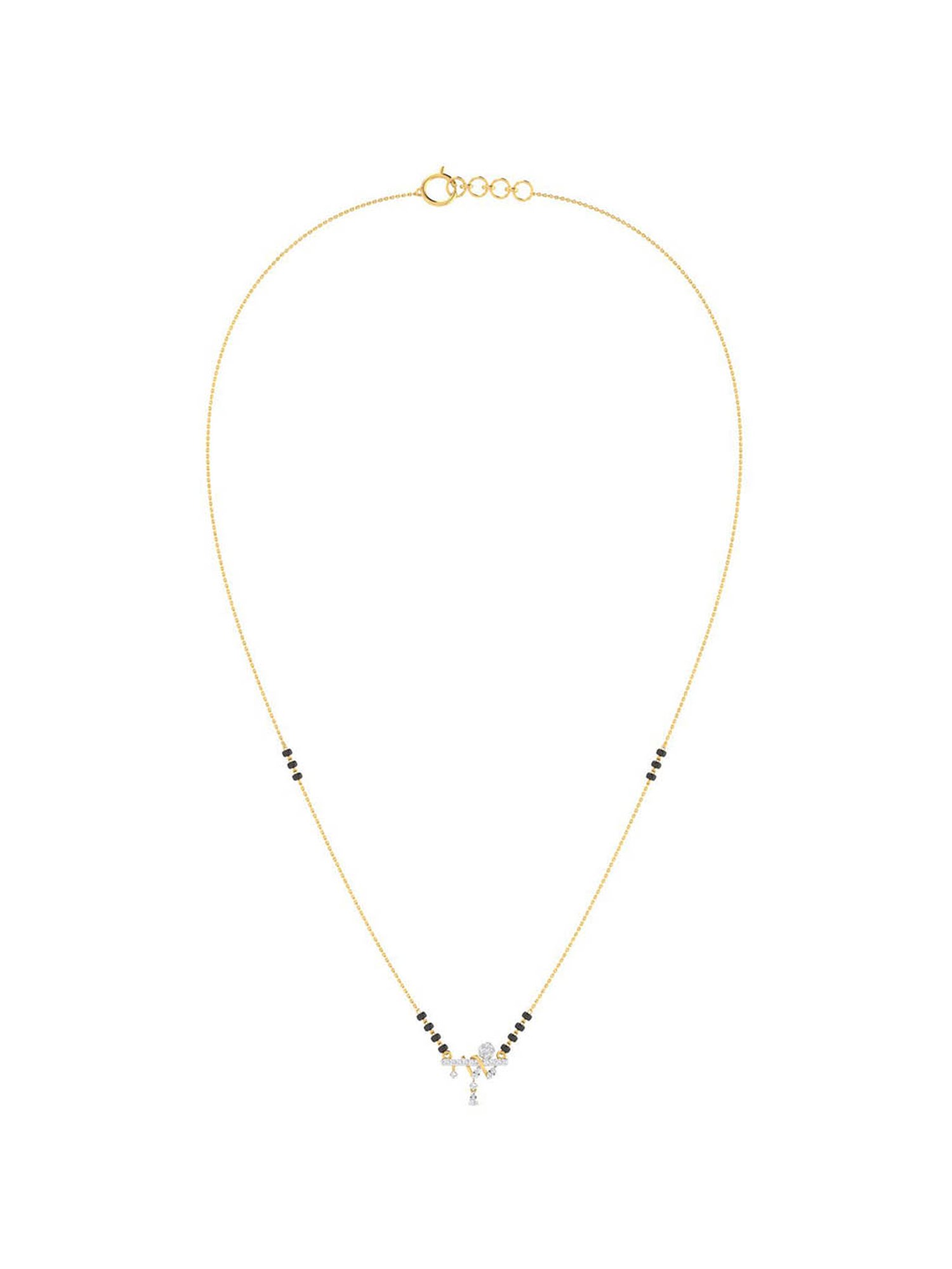 Waman Hari Pethe Jewellers 18k Gold & Diamond Mangalsutra for Women