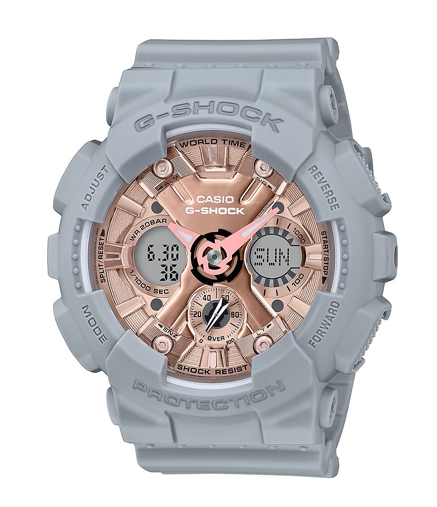 G-Shock S-series Ana Digi Grey Shock Resistant Watch
