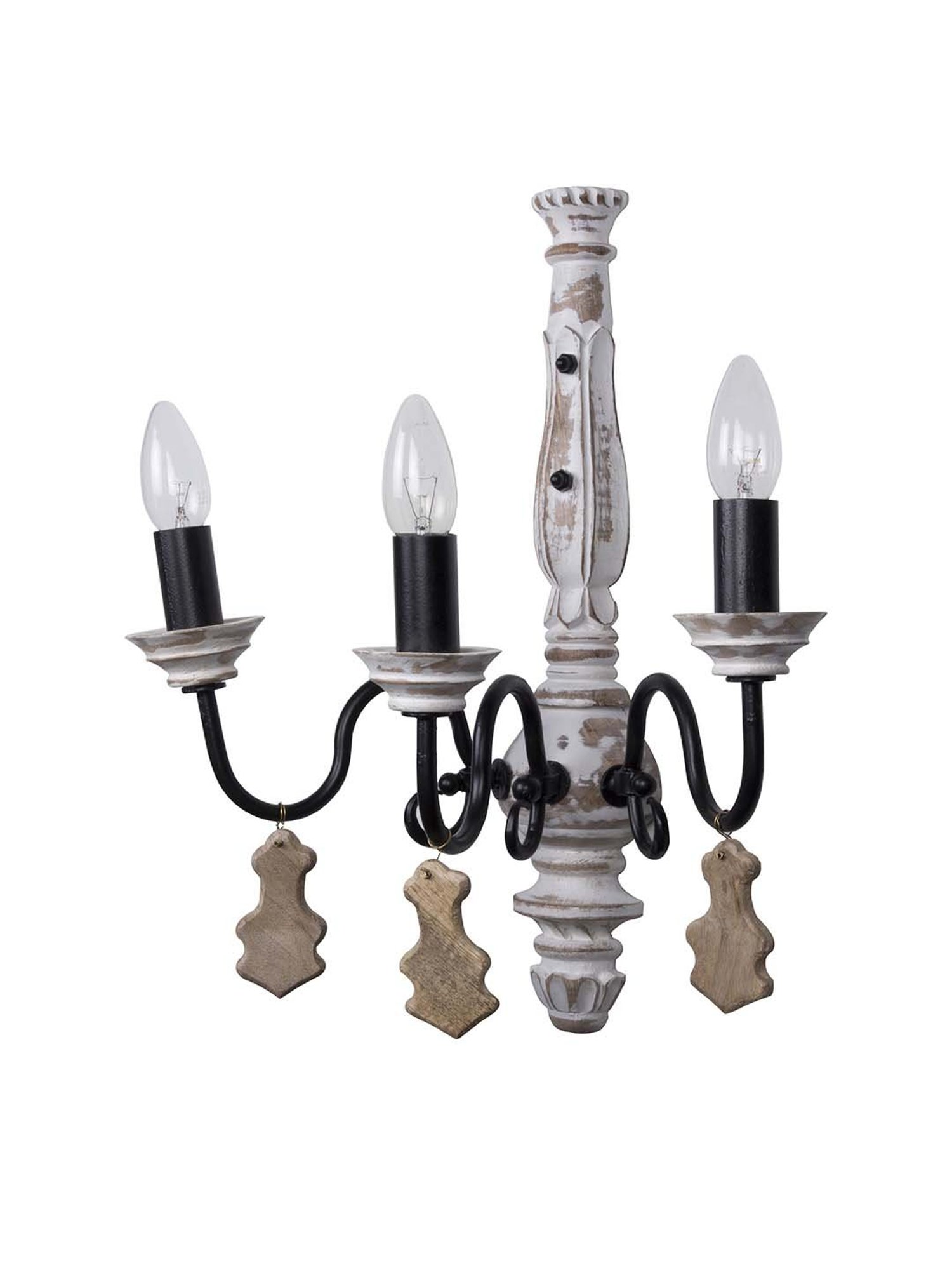 Fos Lighting Antique Brass Usha Double Wall Light (Bulb not included) - Set of 1