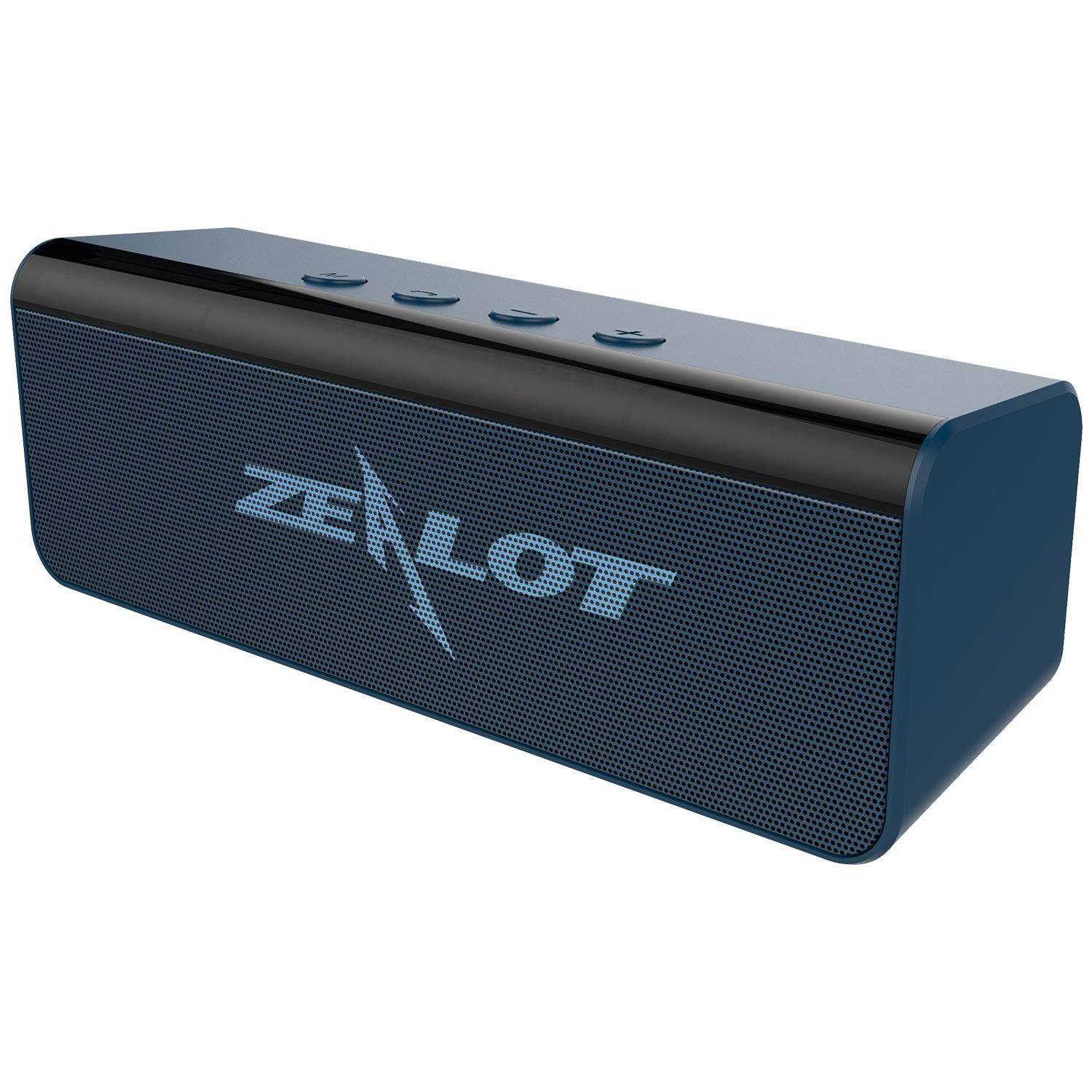 ZEALOT S31 Portable Bluetooth Speakers, Wireless Bluetooth Speaker with Loud Stereo Sound,Exceptional Bass Indoor/Outdoor 33 ft Bluetooth Range Built-in Mic,Perfect for Home, iPhone,Samsung(Red)