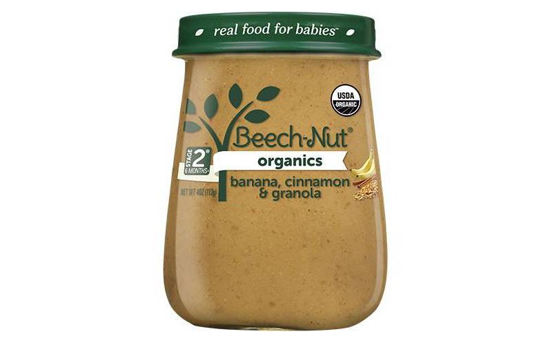 Beech-Nut Organics Banana Cinnamon & Granola Baby Food Jar - 4oz