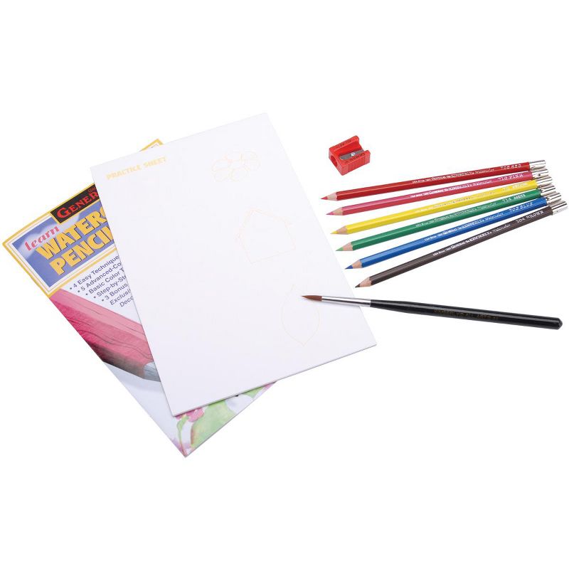 General Pencil Learn to Draw & Paint Watercolor Pencils