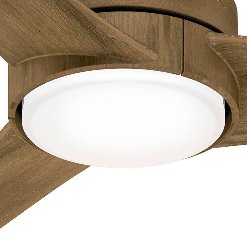 60" Lakemont Damp Rated Ceiling Fan with Remote White (Includes LED Light Bulb) - Hunter Fan