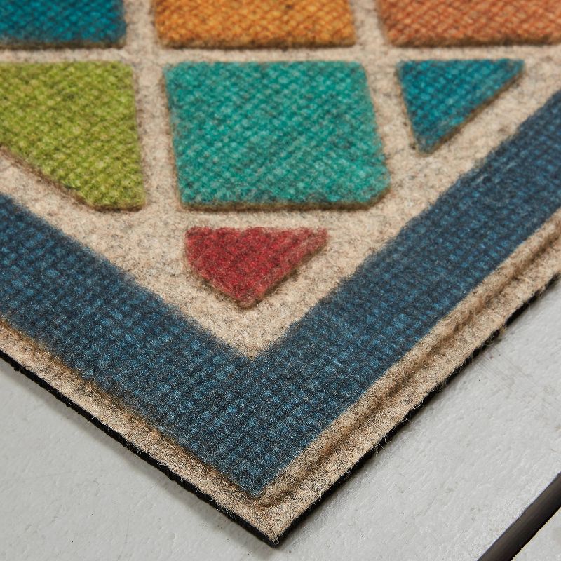 2'x4' Ornamental Entry Mat Crosshatch - Mohawk