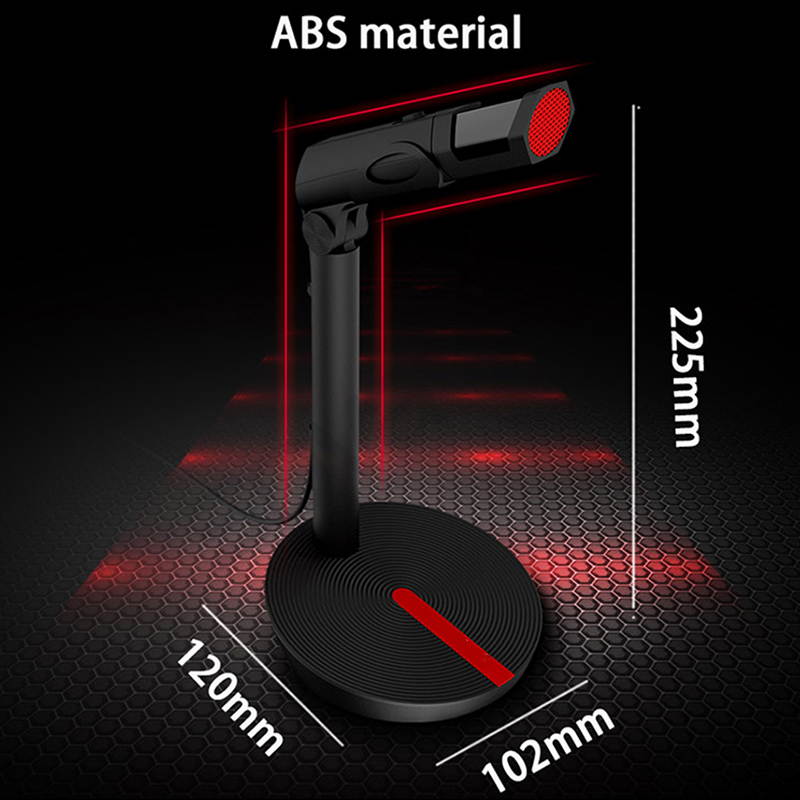 Professional recording microphone Condenser Microphones With microphone stand 3.5mm Jack Mic For Studio Recording PC Laptop Smartphone