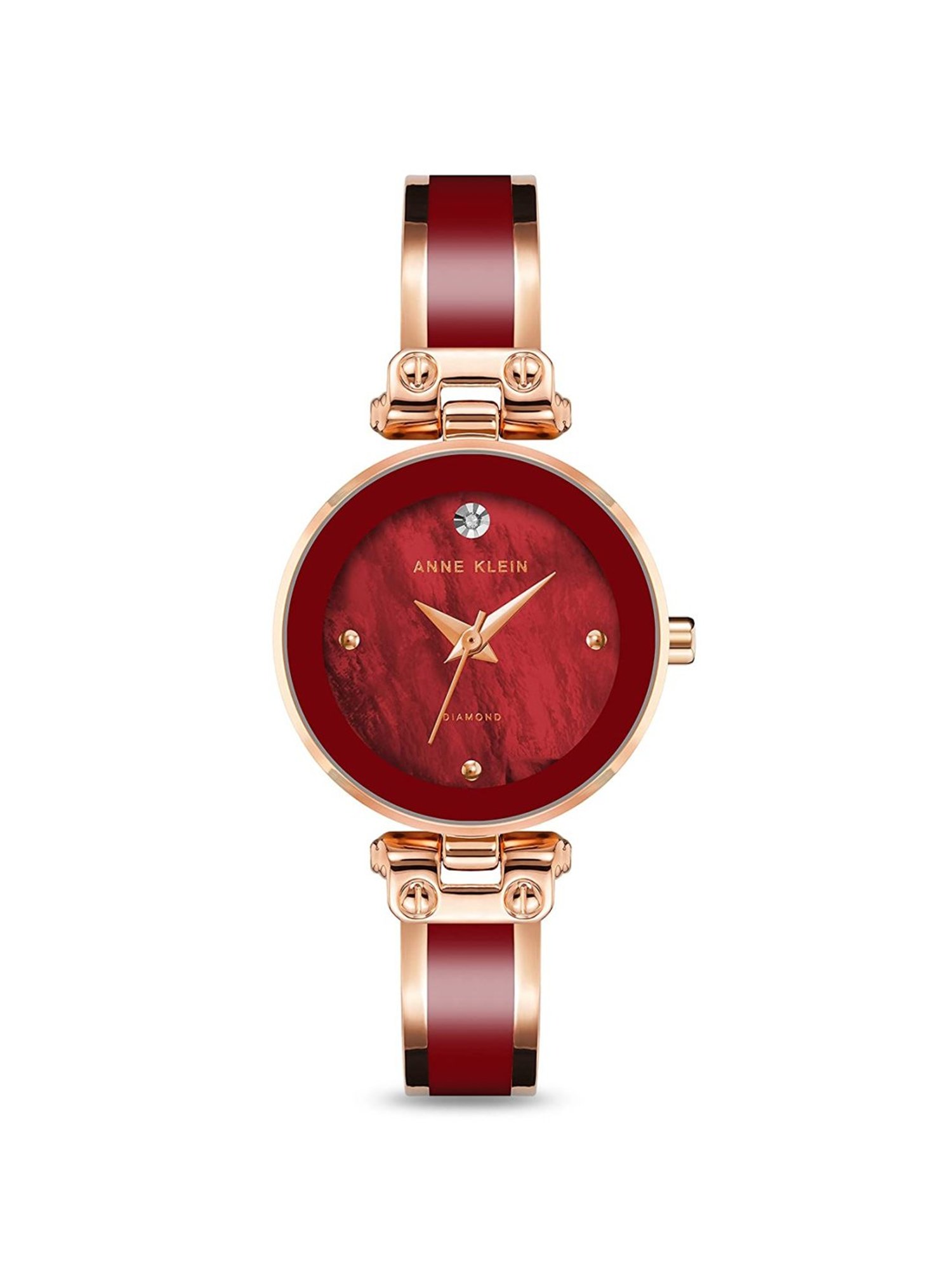 Anne Klein NDAK1980BYRG Analog Watch for Women