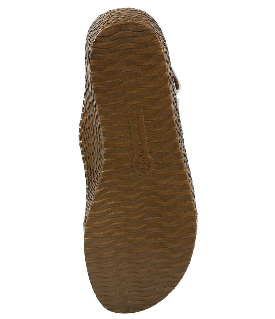 L'Amour Des Pieds Yamona Leather Wedge Sandals