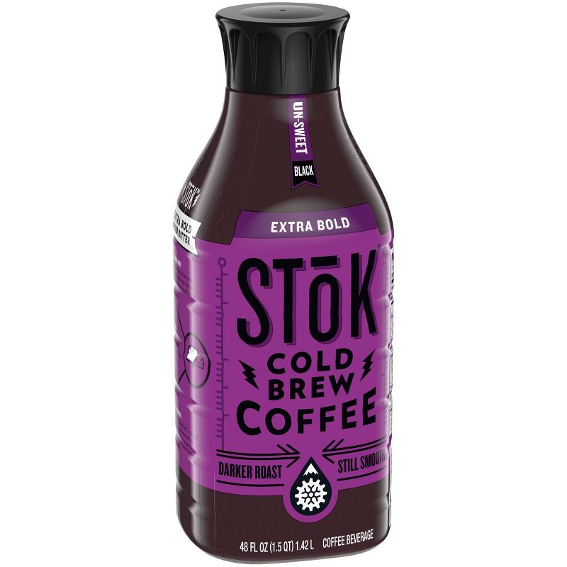 SToK Unsweetened Extra Bold Coffee - 48 fl oz