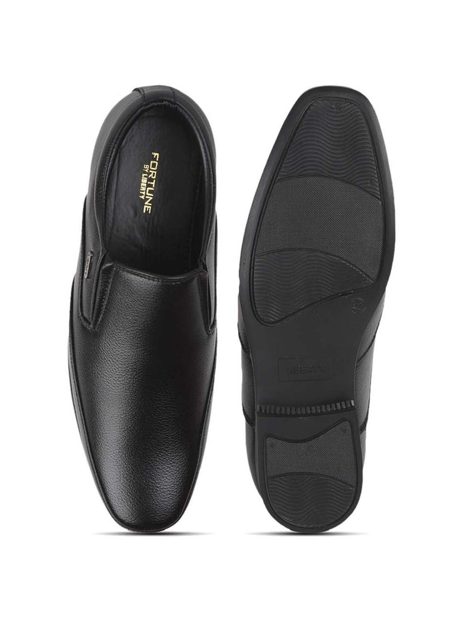 Fortune by Liberty Men's Black Formal Loafers