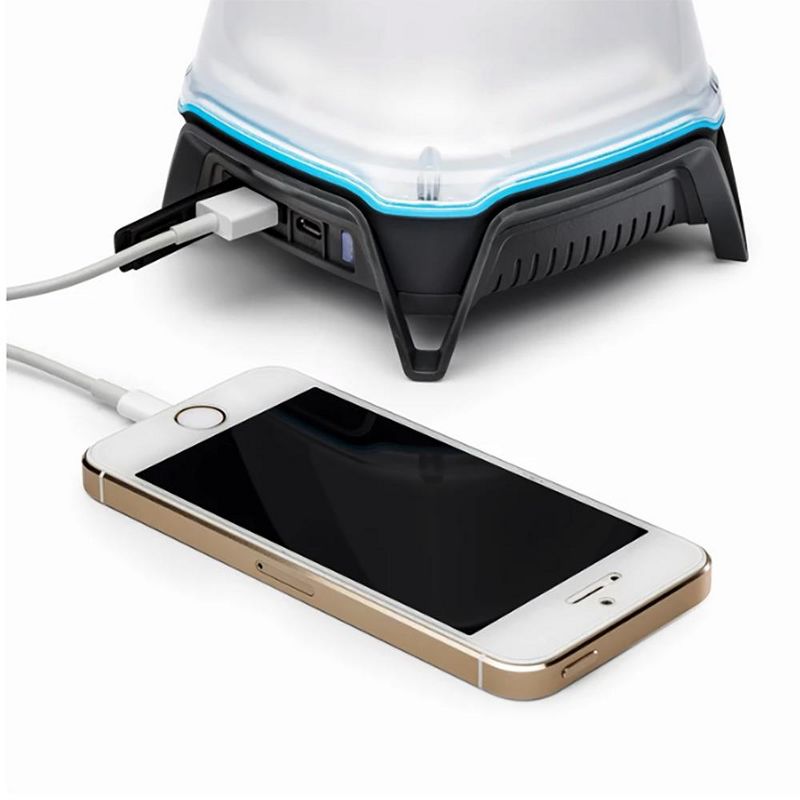 8" LED Solar Portable Outdoor Lantern with Flame - Techko Kobot