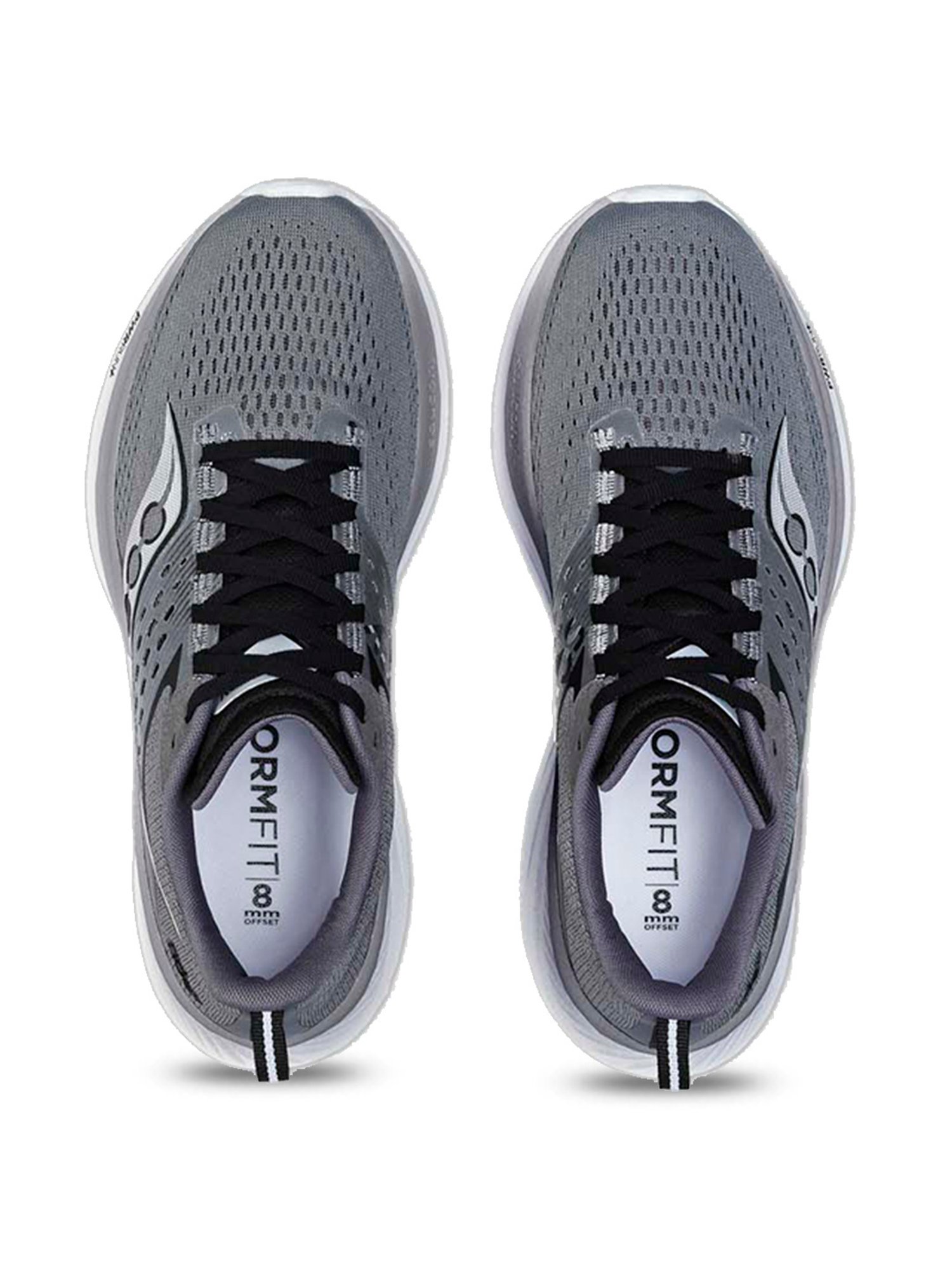 Saucony Men's Ride 17 Grey Running Shoes