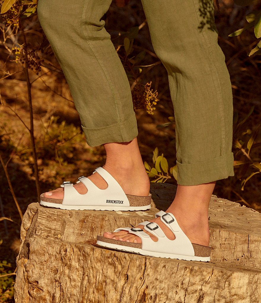 Birkenstock Women's Florida Birko-Flor Classic Footbed Sandals