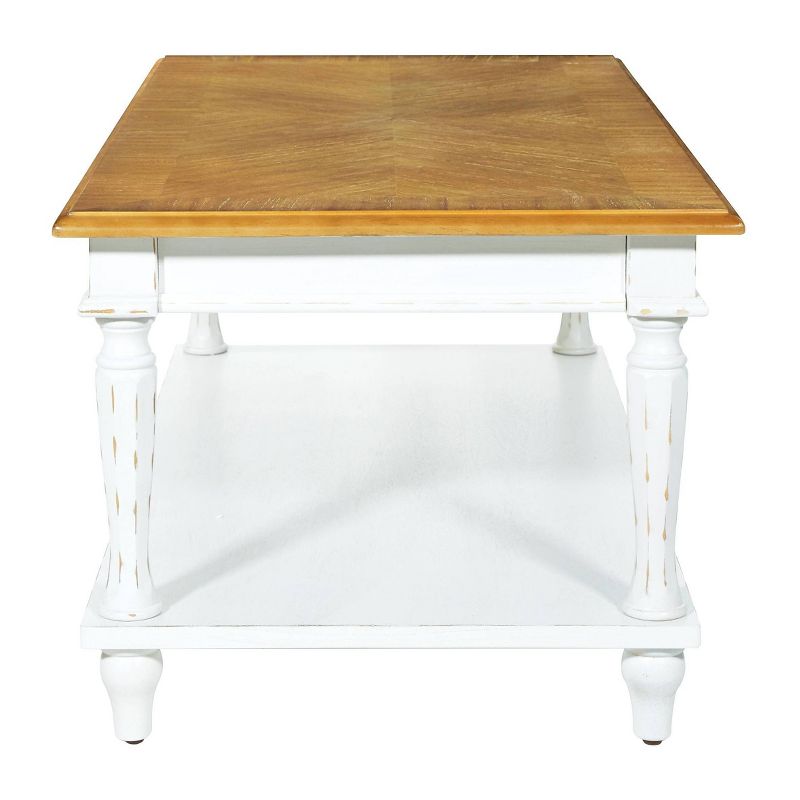 Medford Coffee Table Distressed White - OSP Home Furnishings