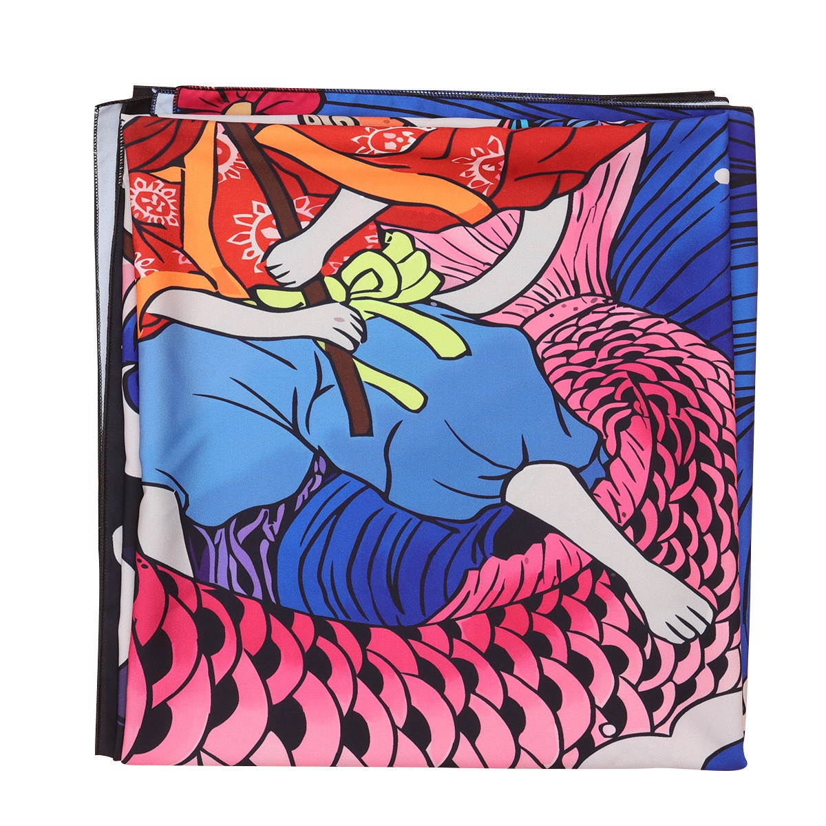 1pc Delicate Printing Hanging Tapestry Background Cloth Hanging Cloth Wall Decorative Cloth for Decor (150x130cm)