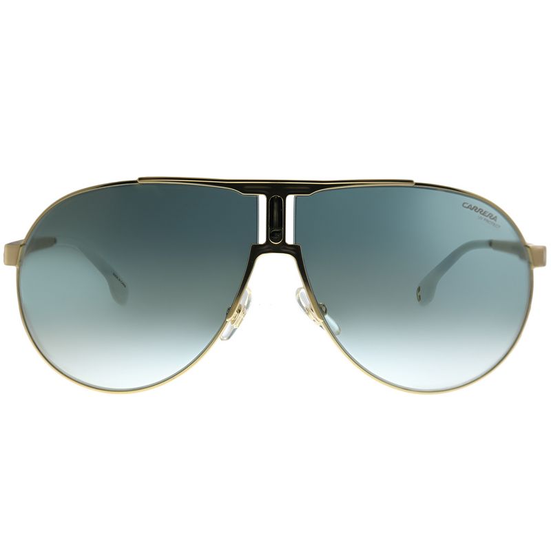 Carrera  J5G EZ Unisex Aviator Sunglasses Gold 66mm