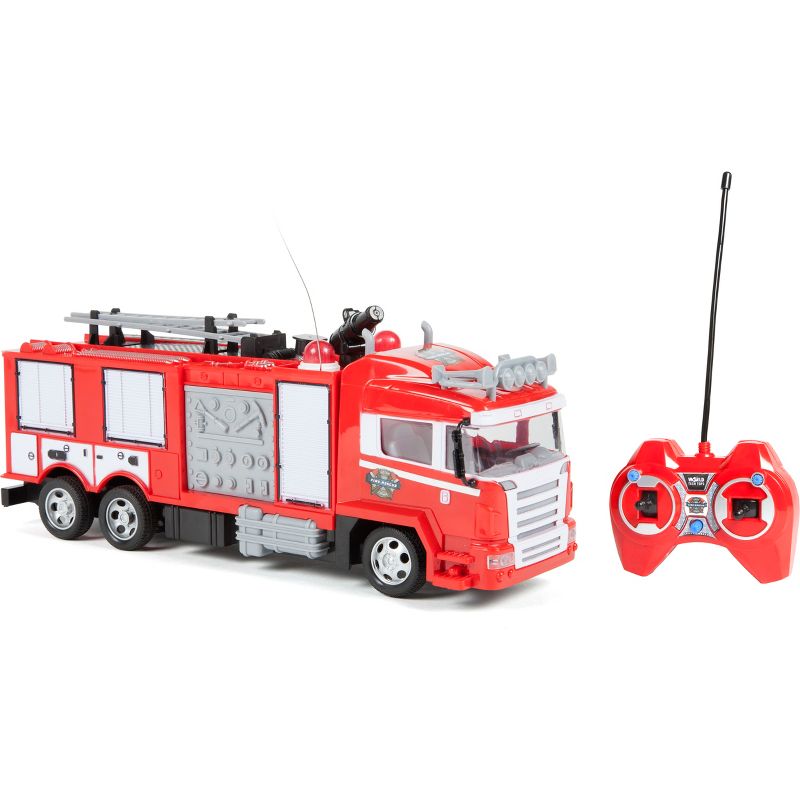 Fire Rescue Water Cannon Remote Control RC Fire Truck