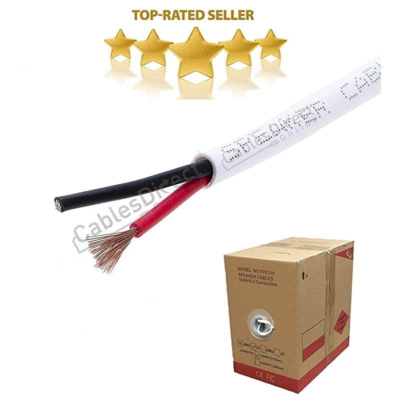 Oxygen Free Pure Copper 142 Bulk Speaker Wire 14AWG CL2 in Wall Audio Cable 142