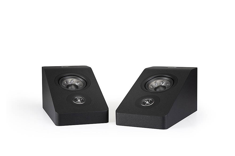 Polk Audio - Polk Reserve R900 Height Module Speaker for 3D, Immersive Sound, 1" Pinnacle Ring Tweeter  and  4" Turbine Cone Woofer - Black (RESERVER900)