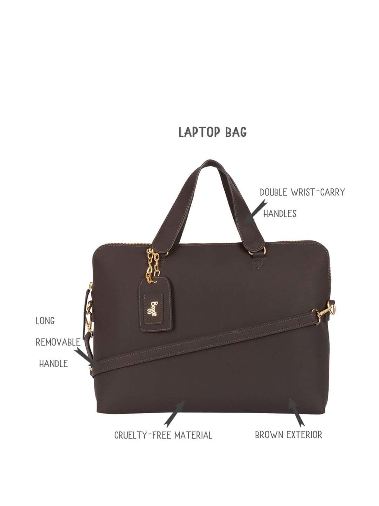 Baggit Brown Medium Messenger Bag