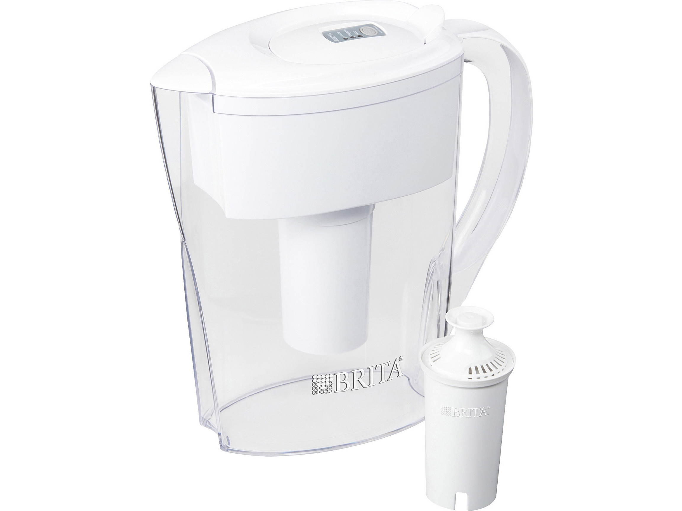 Brita 35566CT Space Saver Water Filter Pitcher