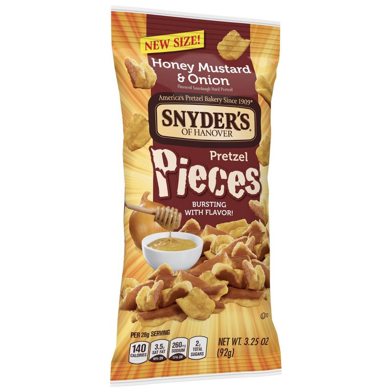 Snyder's of Hanover Honey Mustard & Onion Pretzel - 3.25oz