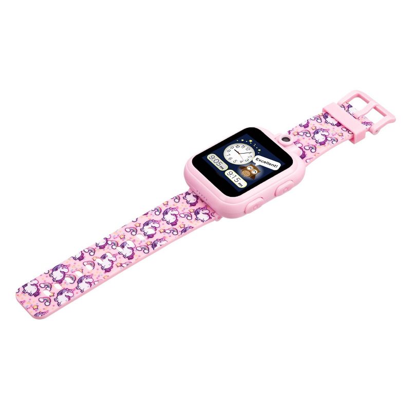 iTouch Playzoom Kids Smartwatch - Pink Unicorn Print Strap