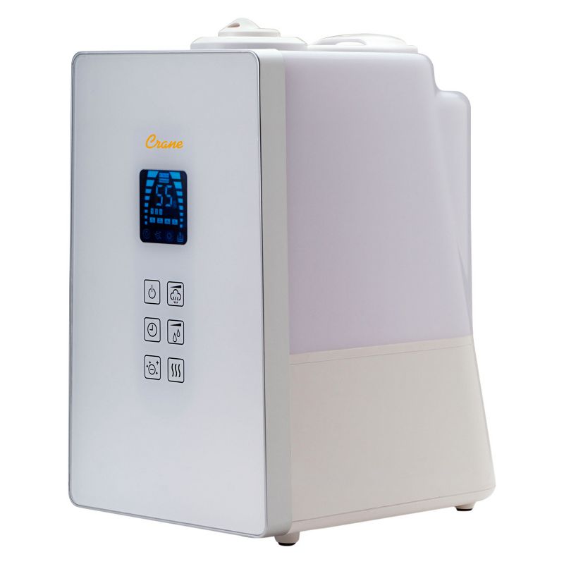 Crane Digital Clean Control Warm & Cool Mist Humidifier
