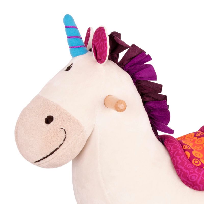 Farm Hoppers Inflatable Bouncing Purple Unicorn