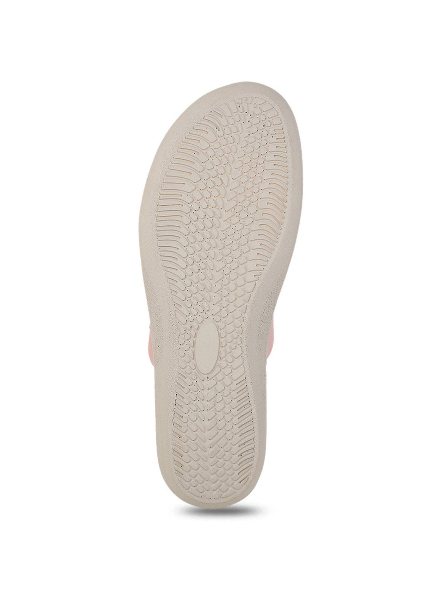 Metro Women's Peach Casual Wedges