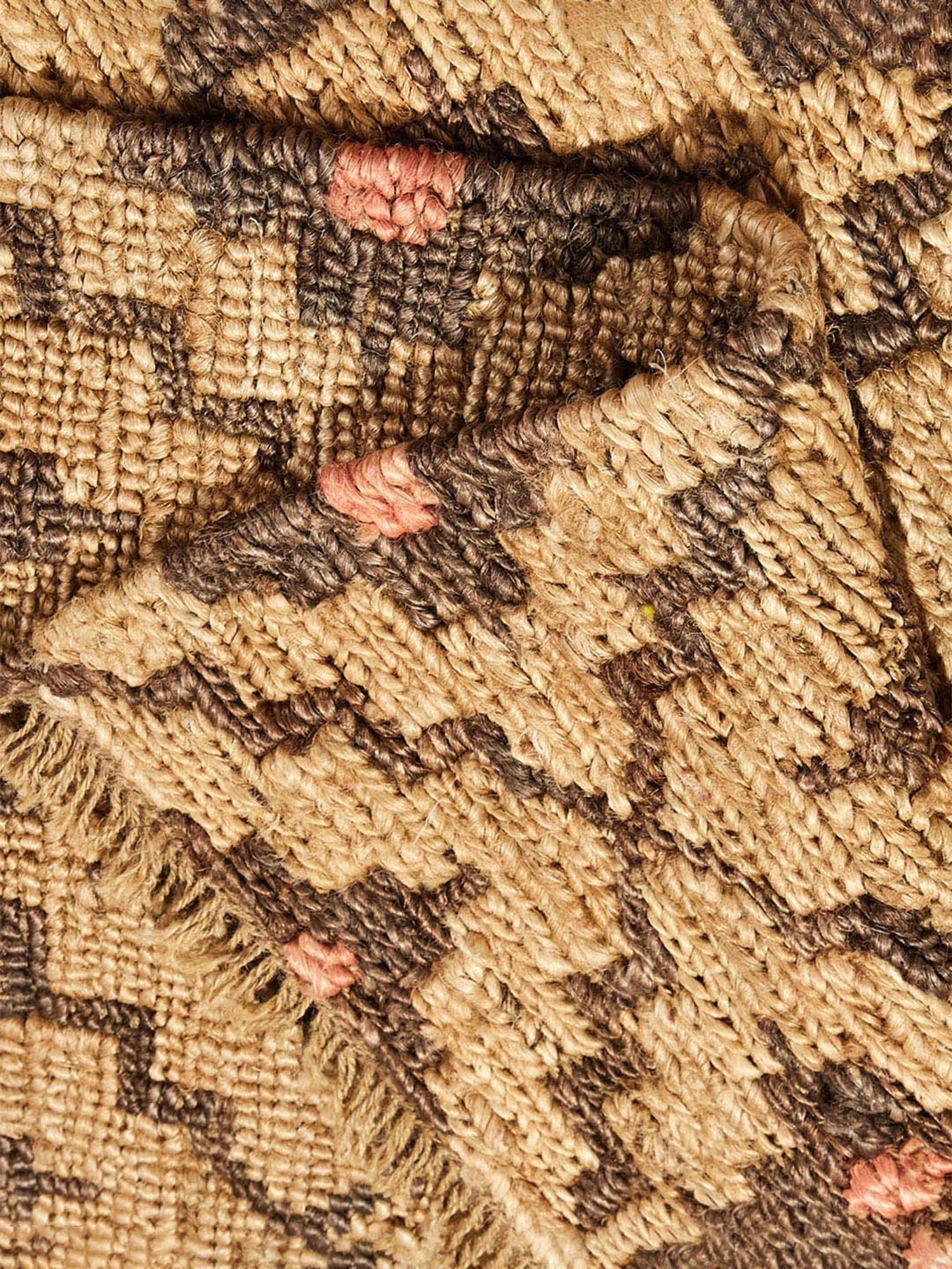 Bianca Red Microfibre Non-Slip Rug