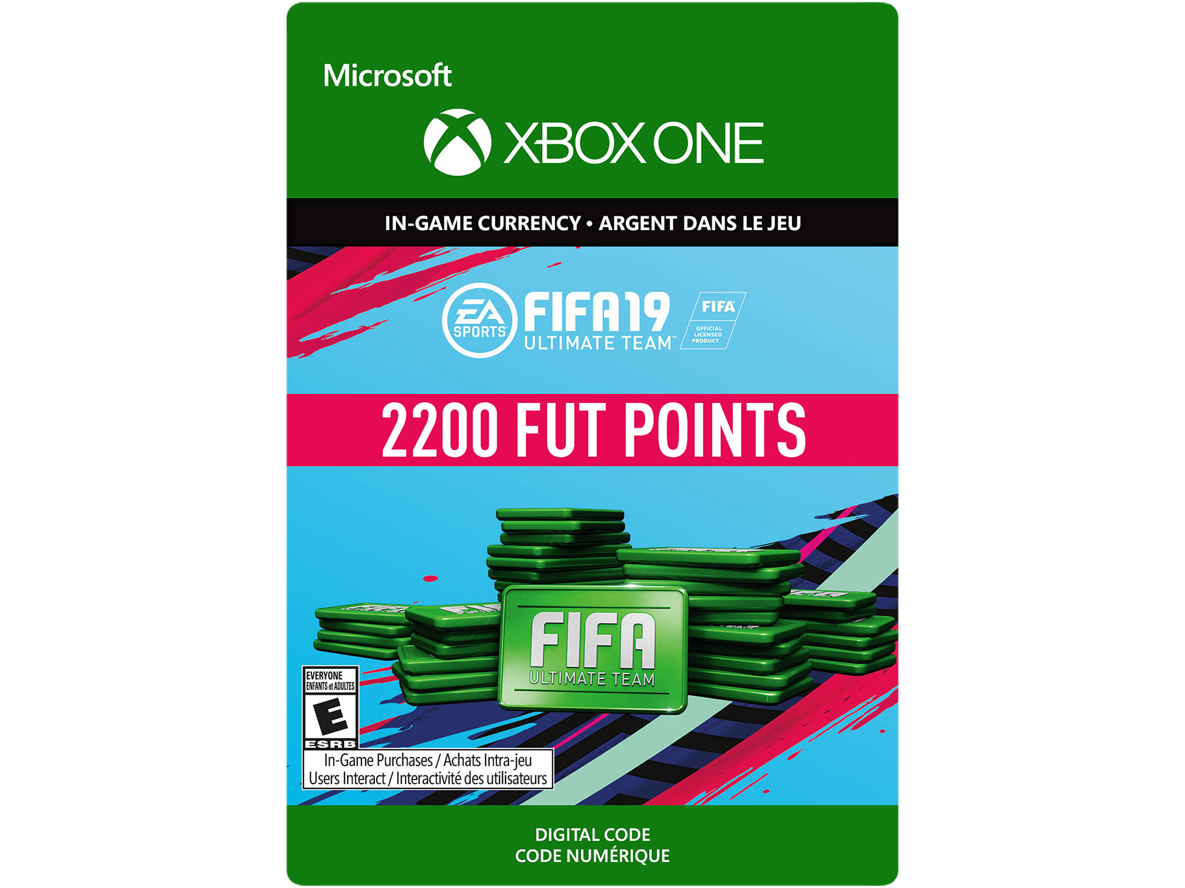 FIFA 19: ULTIMATE TEAM FIFA POINTS 750 Xbox One [Digital Code]