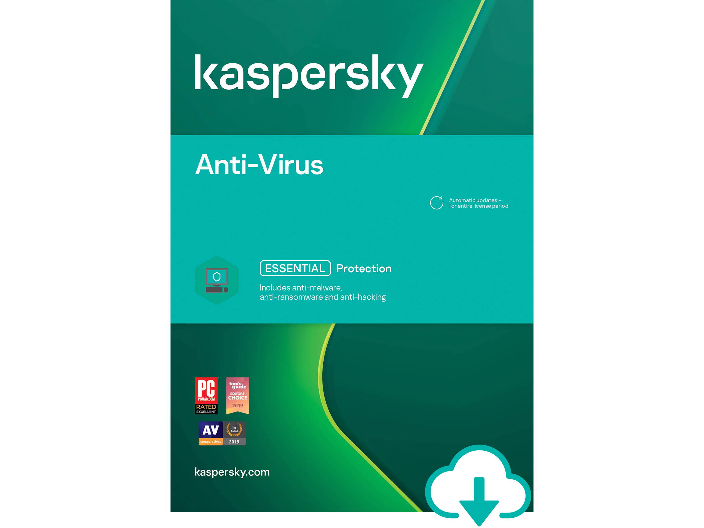 Kaspersky Anti-Virus 2021 1 Year / 3 Device - Download