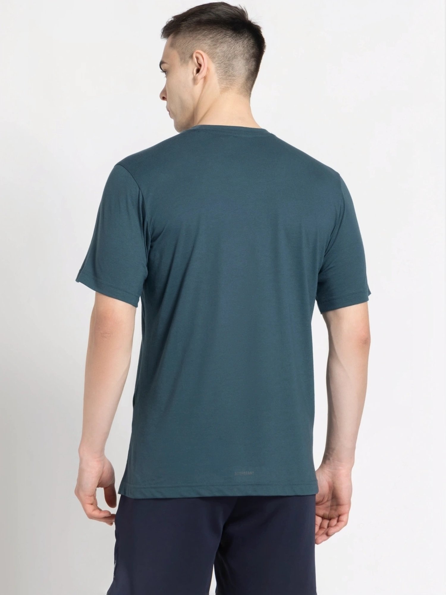 Adidas Turquoise Regular Fit T-Shirt